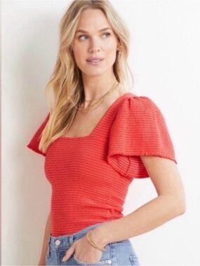 Nation LTDFlare Sleeve Scarlett Top XS